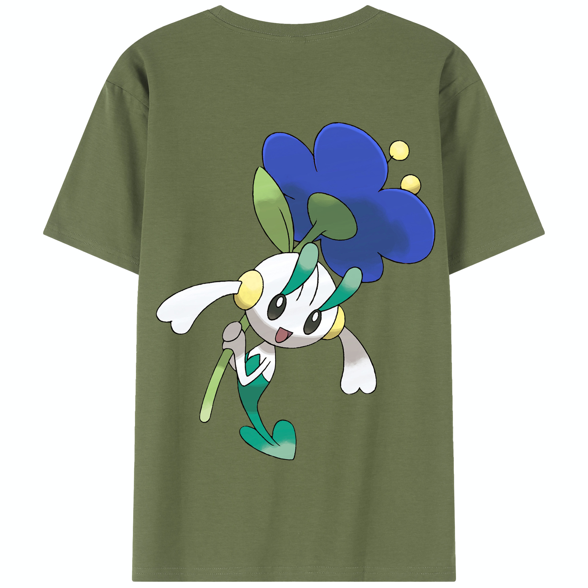 （画像用） ポケットモンスター Pokémon 綿100％半袖Tシャツ（背面プリント）